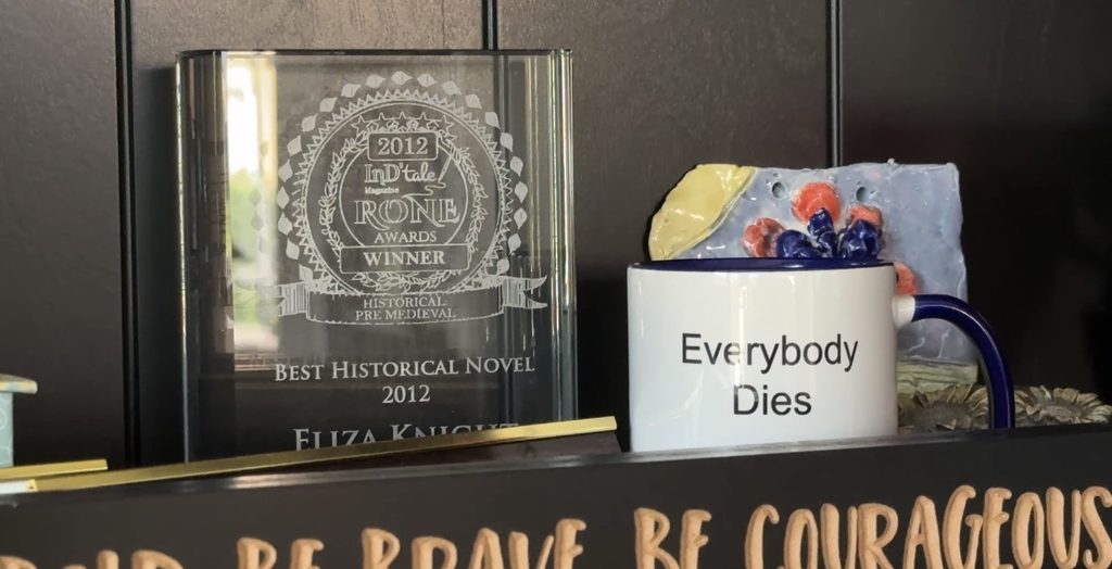 Eliza Knight won Best Historical Novel in 2012 which is her favorite genre to write.