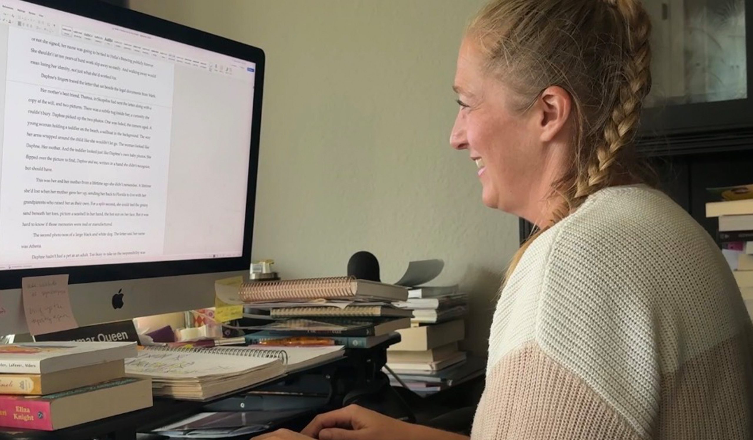 Woman at Computer