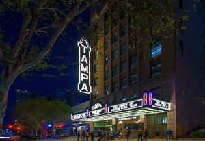 Tampa Theatre under renovation